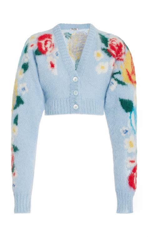 miu miu cropped sweater